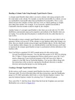 Tài liệu Reading a Column Value Using Strongly Typed DataSet Classes pptx