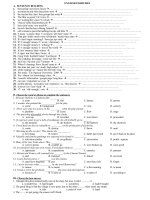 Tài liệu English Exercises ppt