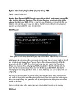 Tài liệu 5 phần mềm miễn phí giúp khôi phục hệ thống MBR pptx