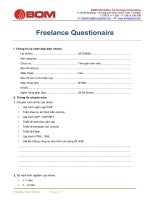 Tài liệu Questionnaire-Freelance-Team ppt