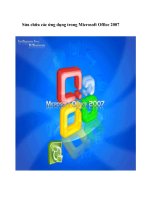 Tài liệu Sửa chữa các ứng dụng trong Microsoft Office 2007 pptx