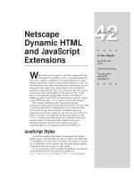 Tài liệu Javascript bible_ Chapter 42 docx