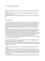 Tài liệu SQL Pro Tutorial phần 4 pdf