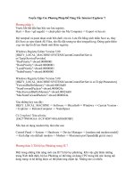 Tài liệu Tuyển Tập Các Phương Pháp Để Tăng Tốc Internet Explorer 7 doc