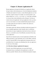 Tài liệu Creating Applications with Mozilla-Chapter 12. Remote Applications-P1 pdf