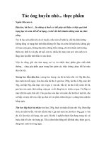 Tài liệu Tóc óng huyền nhờ... thực phẩm pptx