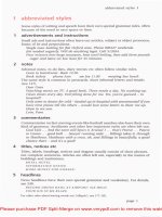 Tài liệu PRACTICAL ENGLISH USAGE_ PART 1.1 doc