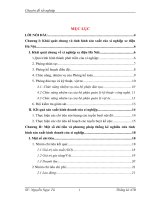 Nghiên cứu thống kê tình hình sản xuất kinh doanh tại xí nghiệp xe điện hà nội qua hai năm 2006 2008 