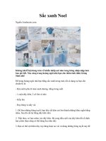 Tài liệu Sắc xanh Noel pptx