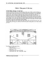 Thiết kế máy nâng có cơ cấu nâng hạ hàng (thuyết minh + bản vẽ) 