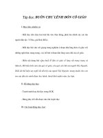 Tài liệu Tập đọc - BUÔN CHƯ LÊNH ĐÓN CÔ GIÁO pdf