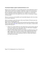 Tài liệu Protecting the Registry against Unauthorized Remote Access doc