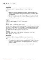 Tài liệu HTML & CSS: The Complete Reference- P13 ppt