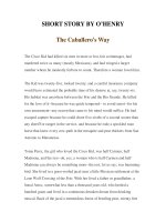 Tài liệu LUYỆN ĐỌC TIẾNG ANH QUA TÁC PHẨM VĂN HỌC-SHORT STORY BY O’HENRY -The Caballero''''s Way pdf