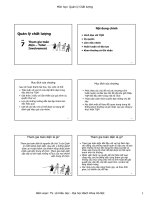 Tài liệu Bài 7: Tham gia toàn diện – Total Involvement pptx