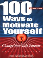 100 ways to motivate yourself change your life forever 