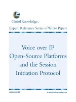 Tài liệu Voice over IP Open-Source Platforms and the Session Initiation Protocol pptx