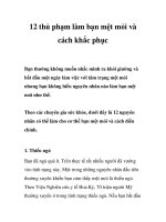 Tài liệu 12 thủ phạm làm bạn mệt mỏi và cách khắc phục pdf