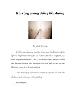 Tài liệu Khí công phòng chống tiểu đường docx