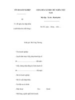 Tài liệu Thủ tục đề nghị xuất nhập khẩu hóa chất ppt