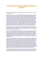 Tài liệu HÌNH TƯỢNG CON NGỰA TRÊN ĐỒ GỐM CỔ VIỆT NAM pptx