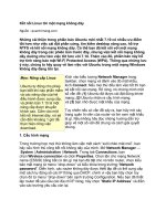 Tài liệu Kết nối Linux tới một mạng không dây docx