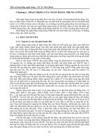 Tài liệu Tiền và hoạt động ngân hàng Phần II- Chương 6 docx