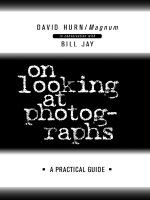 Tài liệu On Looking At Photographs - David Hurn & Bill Jay ppt