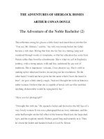 Tài liệu LUYỆN ĐỌC TIẾNG ANH QUA TÁC PHẨM VĂN HỌC-THE ADVENTURES OF SHERLOCK HOMES -ARTHUR CONAN DOYLE 10-2 ppt