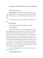 Tài liệu Quy trình sản xuất dưa lê Phụng Tiên ở miền Trung và Tây Nguyên docx