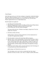 Tài liệu Using Delegates pptx