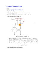 Tài liệu Các mạch dao động cơ bản ppt