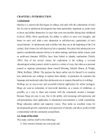 Gender identities among teenage bloggers on the internet