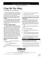 Tài liệu Chọc Dò Tủy Sống doc