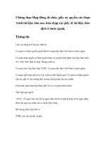 Tài liệu Chứng thực Hợp đồng, di chúc, giấy uỷ quyền, các đoạn trích tài liệu, bản sao, bản chụp các giấy tờ tài liệu, bản dịch ở nước ngoài ppt