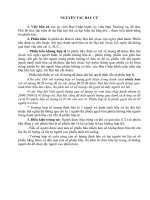 Tài liệu NGUYÊN TẮC BẦU CỬ docx