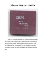 Tài liệu Đằng sau thành công của IBM pptx