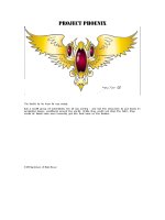 Tài liệu Project Phoenix ppt