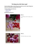Tài liệu Túi đựng hoa khô thơm ngát pdf