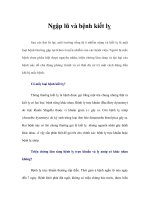 Tài liệu Ngập lũ và bệnh kiết lỵ docx