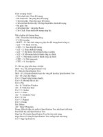 Tài liệu Các phím tắt trong tin học docx