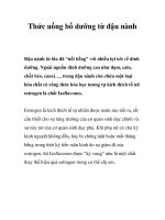 Tài liệu Thức uống bổ dưỡng từ đậu nành pptx