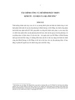 Chương trình giảng dạy kinh tế fulbright   kinh tế học khu vực công  nghiên cứu tình huống 5 tài chính công và mô hình phát triển kinh tế xã hội ở địa phương 