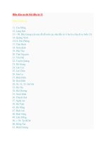 Tài liệu Mẫu biển số xe các tỉnh docx