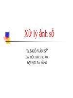 Tài liệu Xử lý ảnh số - Chương 4 ppt