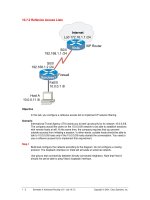 Tài liệu Reflexive Access Lists ppt