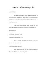 Tài liệu NHIỄM TRÙNG DO TỤ CẦU doc