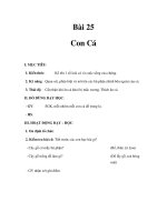 Tài liệu Tự nhiên xã hội 1 - Bài 25, 26 doc