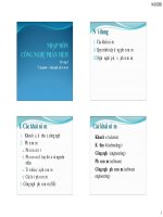 Tài liệu Chương 1: Tổng Quan về công nghệ phần mềm docx