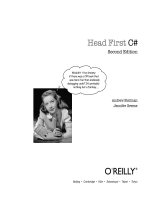  head first c# (o'reilly) 